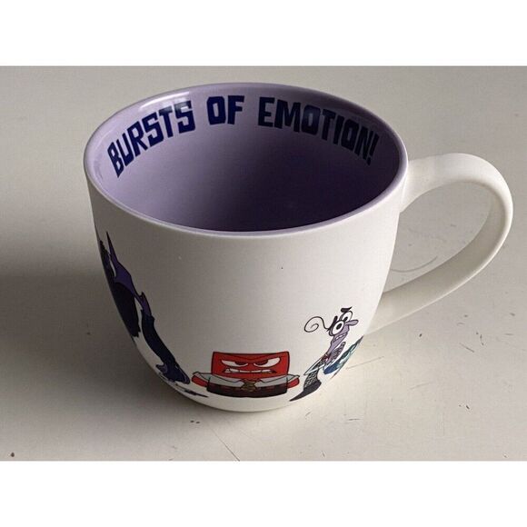 Disney INSIDE OUT 2 Bursts of Emotion Soft Touch Ceramic Coffee Mug NEW - Picture 12 of 16